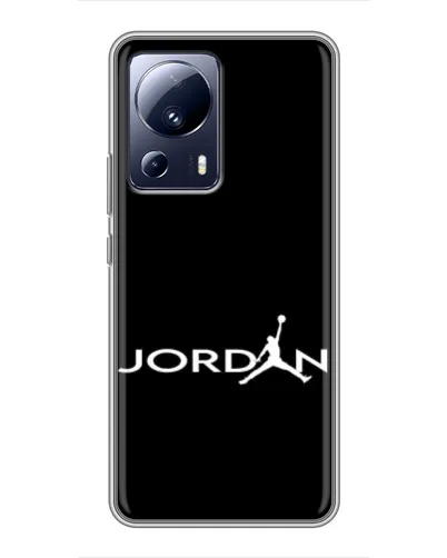 Чехол для Xiaomi 13 Lite с картинкой «Jordan White Logo» Чехол для Xiaomi 13 Lite с картинкой «Jordan White Logo»