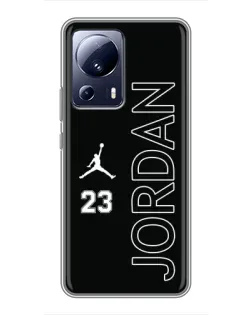 Чехол для Xiaomi 13 Lite с картинкой «Jordan Vertical»