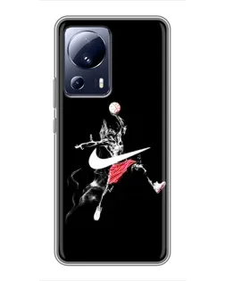 Чехол для Xiaomi 13 Lite с картинкой «Jordan Jumpman»