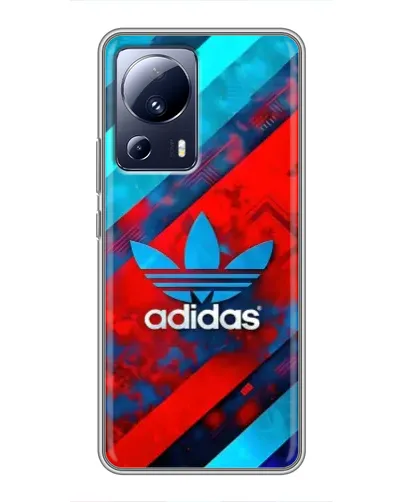 Чехол для Xiaomi 13 Lite с картинкой «Абстракция Adidas»