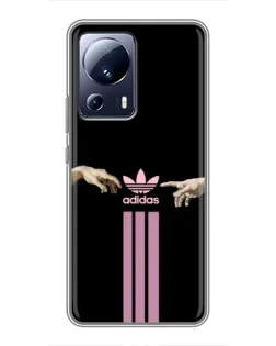 Чехол для Xiaomi 13 Lite с картинкой «Adidas Hands»