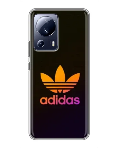 Чехол для Xiaomi 13 Lite с картинкой «Градиент Adidas»