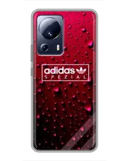 Чехол для Xiaomi 13 Lite с картинкой «Adidas Gold Marble»