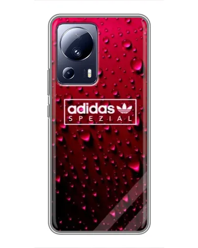 Чехол для Xiaomi 13 Lite с картинкой «Adidas Gold Marble»