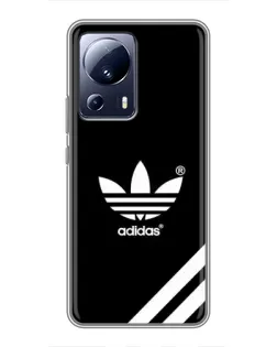 Чехол для Xiaomi 13 Lite с картинкой «Adidas с диагональными полосами»