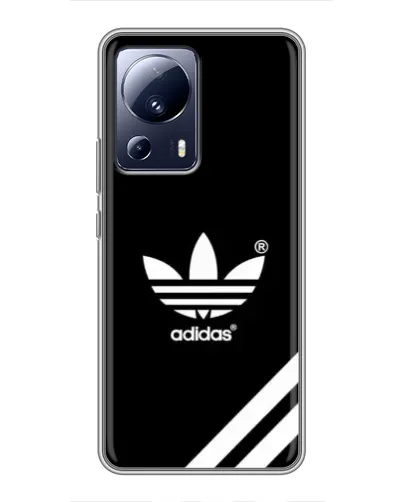 Чехол для Xiaomi 13 Lite с картинкой «Adidas с диагональными полосами»