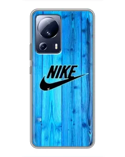 Чехол для Xiaomi 13 Lite с картинкой «Голубое дерево Nike»