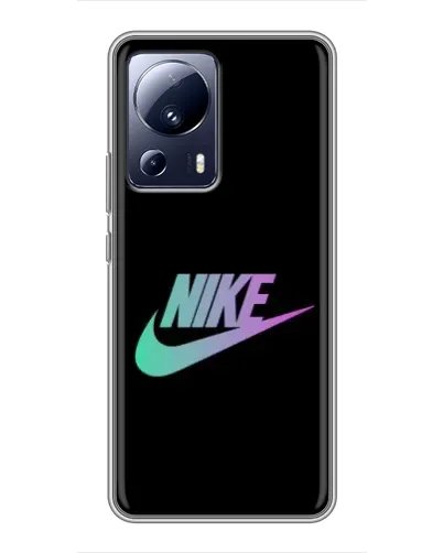 Чехол для Xiaomi 13 Lite с картинкой «Nike — городская ночь»