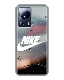 Чехол для Xiaomi 13 Lite с картинкой «Nike в стиле ретро»