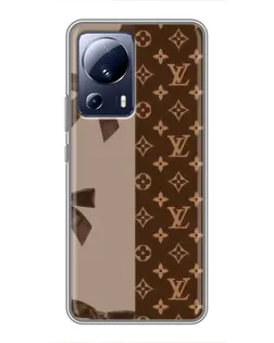 Чехол для Xiaomi 13 Lite с картинкой «Louis Vuitton — банты»