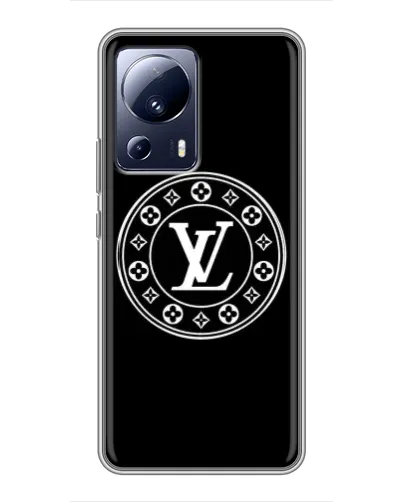 Чехол для Xiaomi 13 Lite с картинкой «LV — печать стиля»