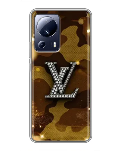 Чехол для Xiaomi 13 Lite с картинкой «Камуфляжный Louis Vuitton»