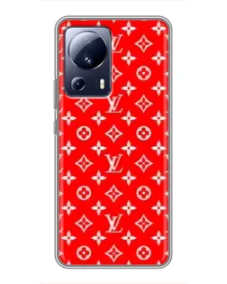 Чехол для Xiaomi 13 Lite с картинкой «Яркий паттерн LV»