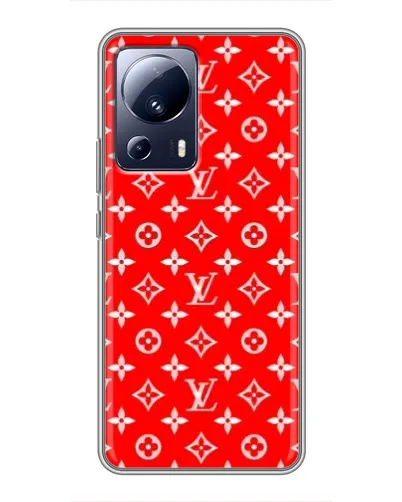 Чехол для Xiaomi 13 Lite с картинкой «Яркий паттерн LV»