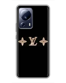 Чехол для Xiaomi 13 Lite с картинкой «Louis Vuitton — минимализм»