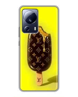 Чехол для Xiaomi 13 Lite с картинкой «Мороженое от LV»