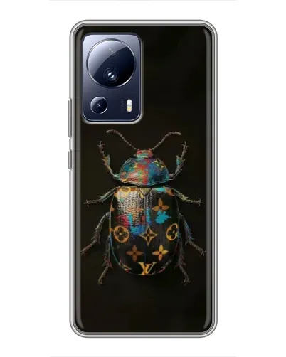 Чехол для Xiaomi 13 Lite с картинкой «LV — мраморный принт»
