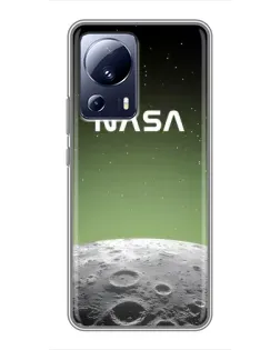 Чехол для Xiaomi 13 Lite с картинкой «NASA — лунный градиент»
