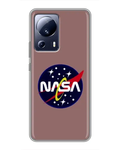 Чехол для Xiaomi 13 Lite с картинкой «NASA — ретро космос»
