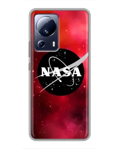 Чехол для Xiaomi 13 Lite с картинкой «NASA — красная туманность»