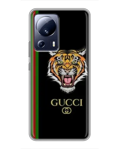 Чехол для Xiaomi 13 Lite с картинкой «Тигр Gucci»