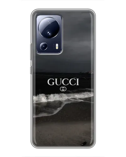 Чехол для Xiaomi 13 Lite с картинкой «Gucci — морской прибой»