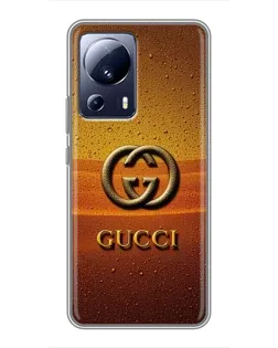 Чехол для Xiaomi 13 Lite с картинкой «Gucci — солнечный градиент» Чехол для Xiaomi 13 Lite с картинкой «Gucci — солнечный градиент»