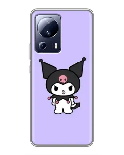 Чехол для Xiaomi 13 Lite с картинкой «Kuromi — нежный фиолетовый»