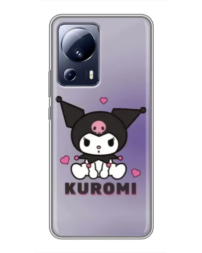 Чехол для Xiaomi 13 Lite с картинкой «Kuromi — фиолетовый арт» Чехол для Xiaomi 13 Lite с картинкой «Kuromi — фиолетовый арт»