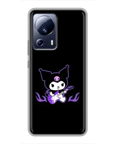 Чехол для Xiaomi 13 Lite с картинкой «Электрическая Kuromi» Чехол для Xiaomi 13 Lite с картинкой «Электрическая Kuromi»