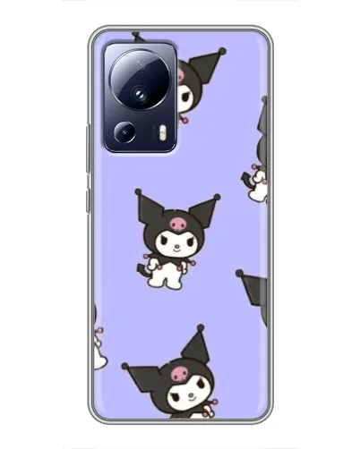 Чехол для Xiaomi 13 Lite с картинкой «Паттерн с Kuromi» Чехол для Xiaomi 13 Lite с картинкой «Паттерн с Kuromi»