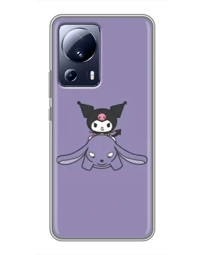 Чехол для Xiaomi 13 Lite с картинкой «Kuromi на лиловом фоне» Чехол для Xiaomi 13 Lite с картинкой «Kuromi на лиловом фоне»