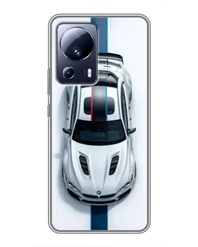 Чехол для Xiaomi 13 Lite с картинкой «Вид сверху — BMW M» Чехол для Xiaomi 13 Lite с картинкой «Вид сверху — BMW M»