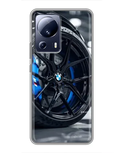 Чехол для Xiaomi 13 Lite с картинкой «Колесо BMW вблизи» Чехол для Xiaomi 13 Lite с картинкой «Колесо BMW вблизи»