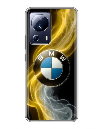 Чехол для Xiaomi 13 Lite с картинкой «Золотистый дым BMW» Чехол для Xiaomi 13 Lite с картинкой «Золотистый дым BMW»