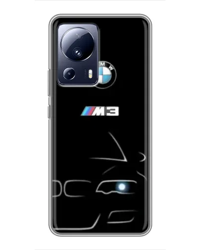 Чехол для Xiaomi 13 Lite с картинкой «Минималистичный принт BMW M3» Чехол для Xiaomi 13 Lite с картинкой «Минималистичный принт BMW M3»