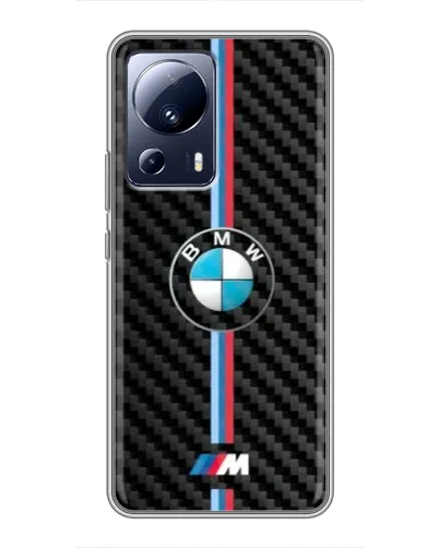 Чехол для Xiaomi 13 Lite с картинкой «Эмблема BMW и карбон» Чехол для Xiaomi 13 Lite с картинкой «Эмблема BMW и карбон»