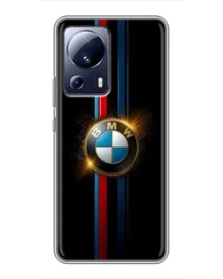 Чехол для Xiaomi 13 Lite с картинкой «BMW M-Power неон»