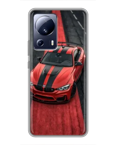 Чехол для Xiaomi 13 Lite с картинкой «BMW на красной дорожке» Чехол для Xiaomi 13 Lite с картинкой «BMW на красной дорожке»