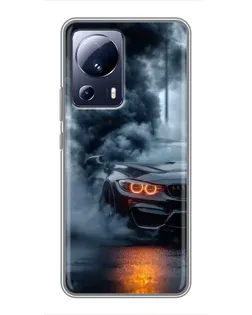 Чохол для Xiaomi 13 Lite з картинкою «BMW M-Power — абстракція» Чохол для Xiaomi 13 Lite з картинкою «BMW M-Power — абстракція»