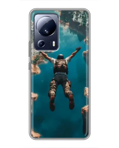 Чохол для Xiaomi 13 Lite з картинкою «PUBG — вільне падіння» Чохол для Xiaomi 13 Lite з картинкою «PUBG — вільне падіння»
