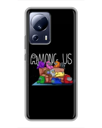 Чохол для Xiaomi 13 Lite з картинкою «Логотип Among Us» Чохол для Xiaomi 13 Lite з картинкою «Логотип Among Us»