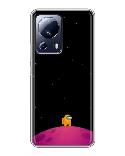 Чохол для Xiaomi 13 Lite з картинкою «Самотній герой на планеті» Чохол для Xiaomi 13 Lite з картинкою «Самотній герой на планеті»