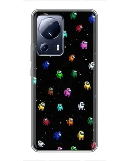Чехол для Xiaomi 13 Lite с картинкой «Экипаж Among Us» Чехол для Xiaomi 13 Lite с картинкой «Экипаж Among Us»