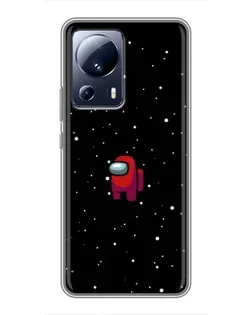 Чохол для Xiaomi 13 Lite з картинкою «Червоний Among Us»