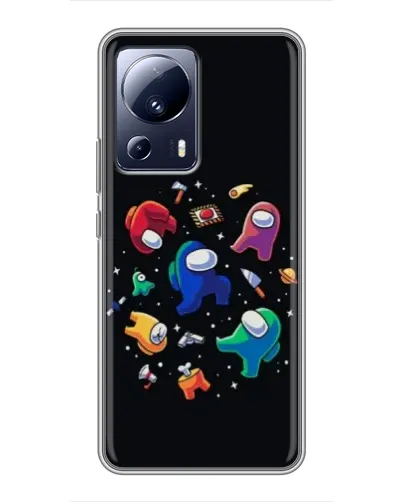 Чохол для Xiaomi 13 Lite з картинкою «Among Us космос» Чохол для Xiaomi 13 Lite з картинкою «Among Us космос»