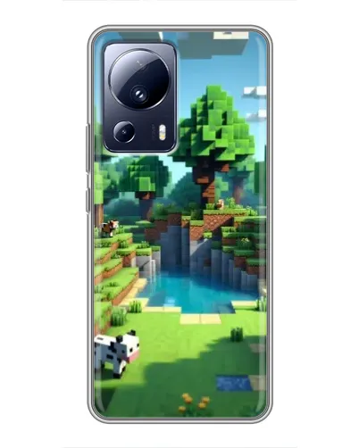 Чохол для Xiaomi 13 Lite з картинкою «Minecraft літній день» Чохол для Xiaomi 13 Lite з картинкою «Minecraft літній день»