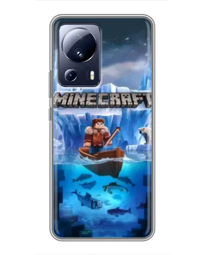 Чохол для Xiaomi 13 Lite з картинкою «Minecraft льодянийсвіт» Чохол для Xiaomi 13 Lite з картинкою «Minecraft льодянийсвіт»
