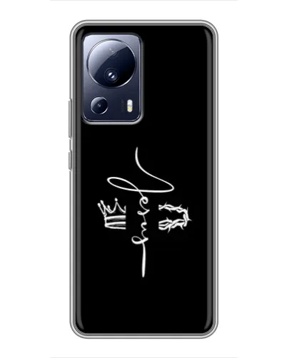 Чохол для Xiaomi 13 Lite з картинкою «Король Слави Jesus»