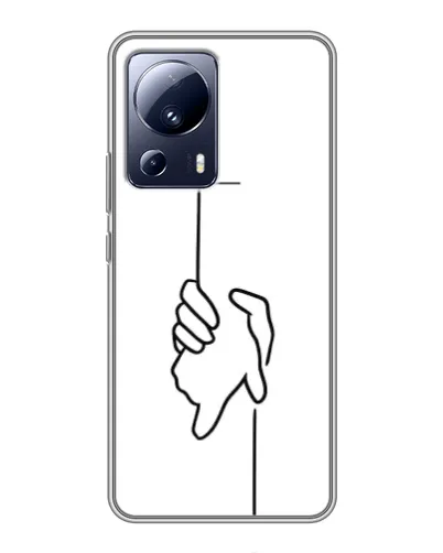 Чохол для Xiaomi 13 Lite з картинкою «Рука тримає»